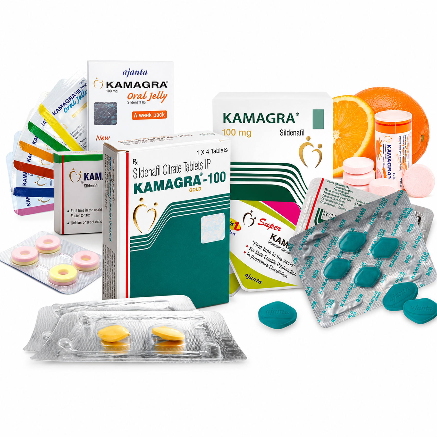 Kamagra Full Range: what the pack is